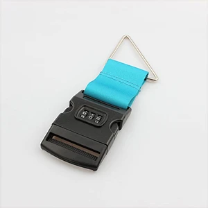Safety excellent quality luggage strap with password combination lock