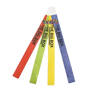 Cheap Custom Paper Tyvek Wristbands Id Bracelet For Events