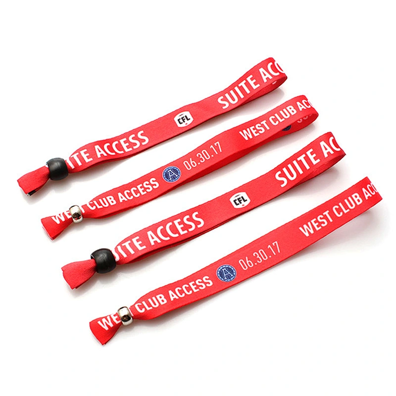 Party Entrance Wristband With Message For Events