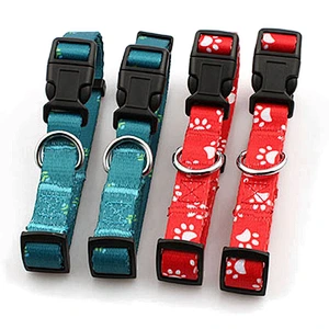 OEM Pet Suppliers Dog Collar With Adjustable Buckle for Sports