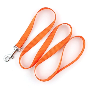 Hot sale custom cute adjustable durable dog collar and leash set