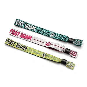 Factory OEM polyester beauty gifts balance active rfid wristband