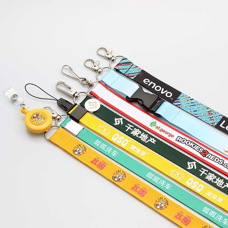 Factory directly sale cheap sublimation mobile phone lanyard with sample free