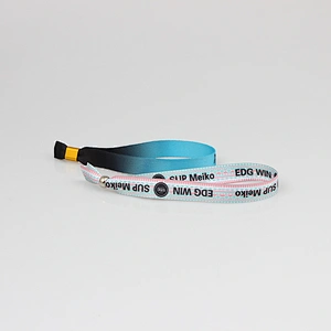 Souvenir Item Event Polyester Customizable Bracelets Wholesale