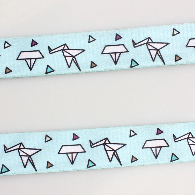 Custom Polyester Heat Transfer Printing Double Dog Leash