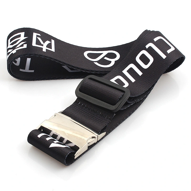 Webbing belts heat transfer printing luggage burliness adjustable strap