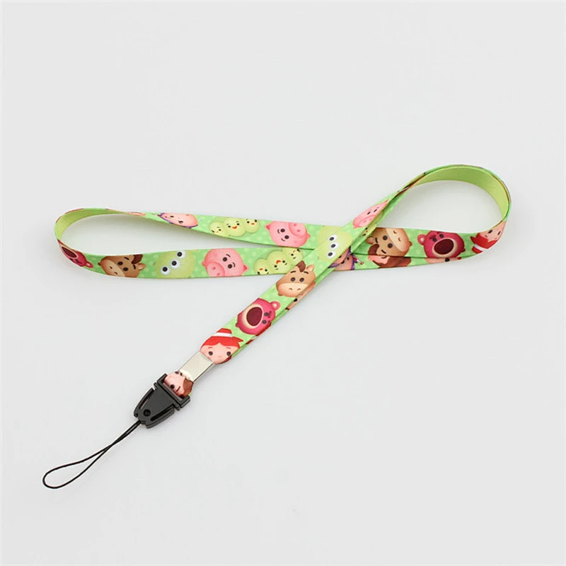 Factory direct sale cheap custom printed cute cartoon lanyard
