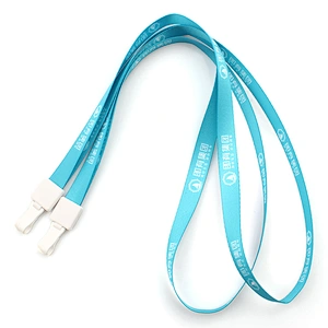 Custom fashion premium quality nylon cheap lanyard