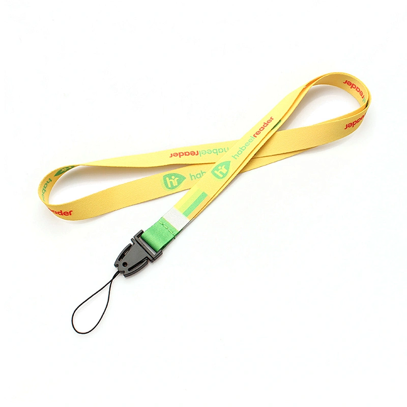 Imprinted polyester dye sublimation lanyards with custom logo