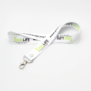Promotional custom American football team NFL lanyard