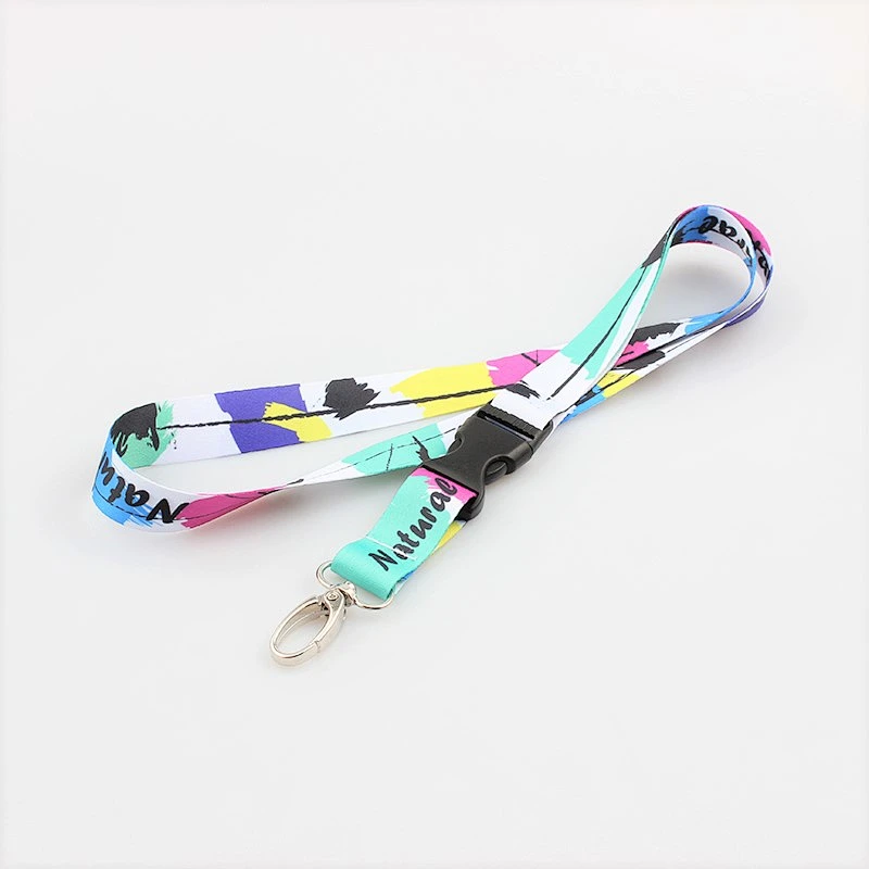 Custom promotional keychain neck lanyards colors for phone