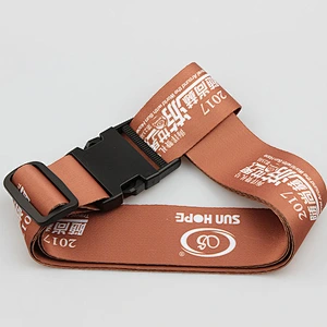 Items custom personalized luggage strap belt for suitcase in business trip