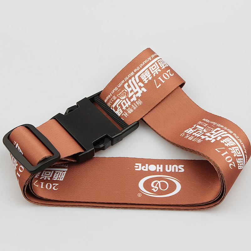 Items custom personalized luggage strap belt for suitcase in business trip