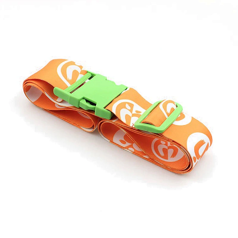 Adjustable customized polyester travel cross luggage straps