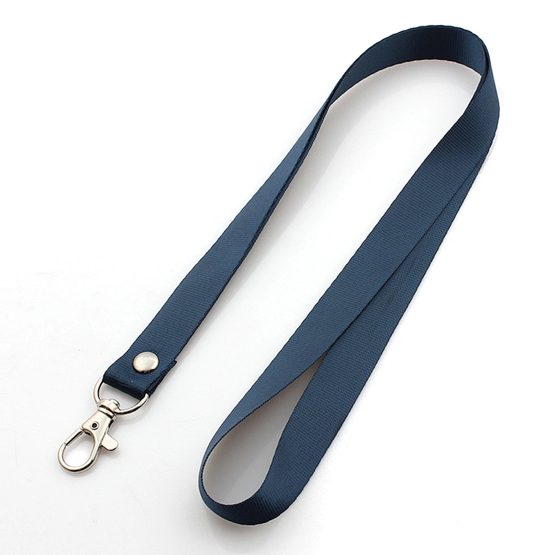 Wholesale 20 mm colorful plain blank lanyard for key holder