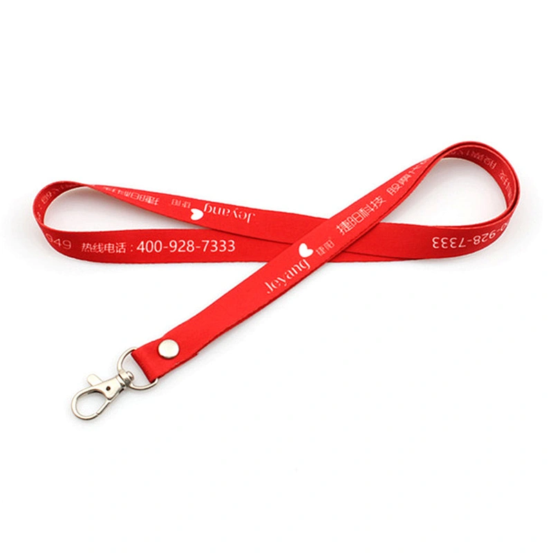 Hot sale factory custom festival sublimation printing logo riveting individual lanyard