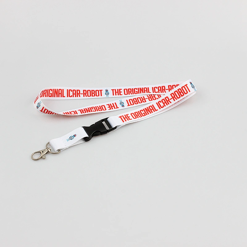Personalized logo cheap neck printed custom polyester lanyards
