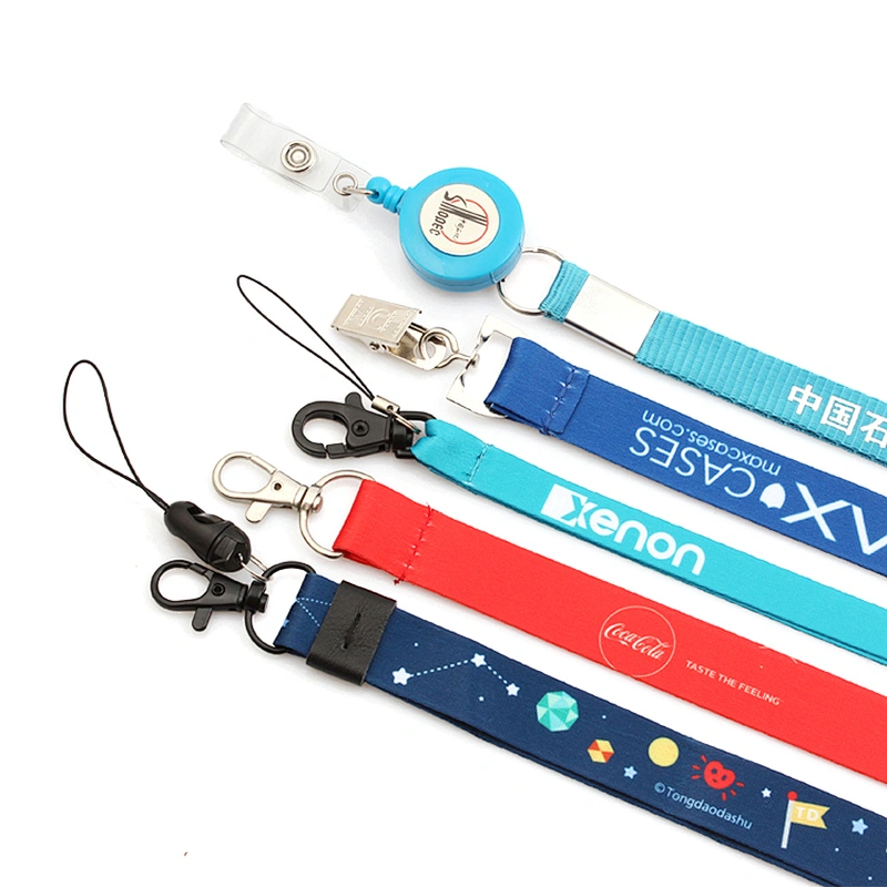 Cheap sublimation printed lanyard neck strap china wholesale