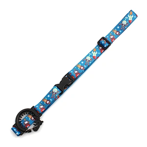 Popular heat transfer printed lanyard neck strap with bottle holder