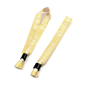 Polyester Material Woven Wristband For Advertising
