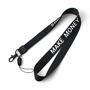 Promotional Printing Polyester Lanyards With Logo Custom