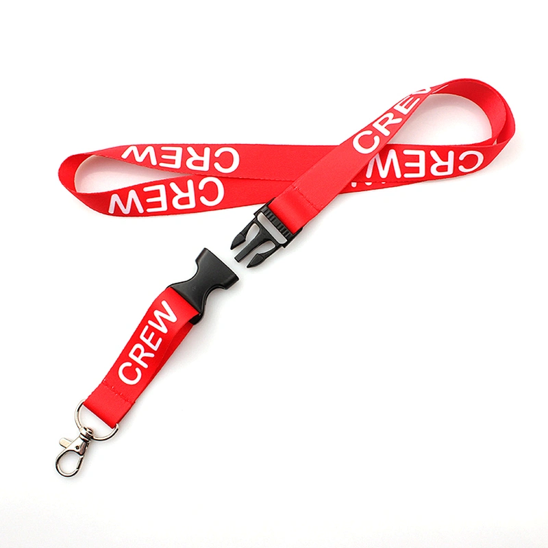 Custom printed various styles name brand lanyard