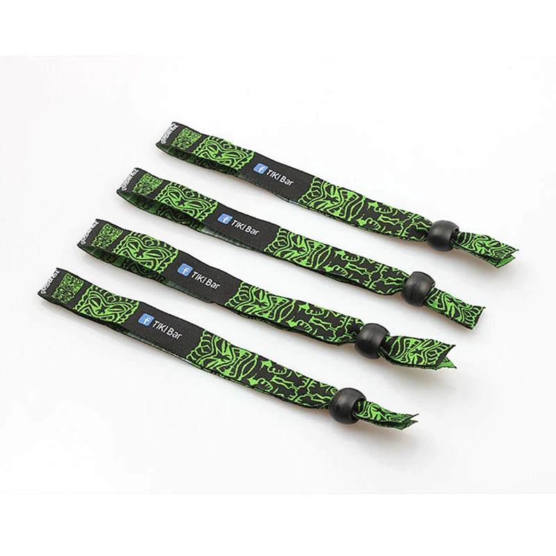 Cheap woven wristband for public event