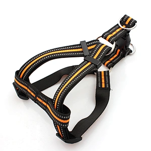 Factory Price Adjustable Reflective Dog Harness Custom Logo