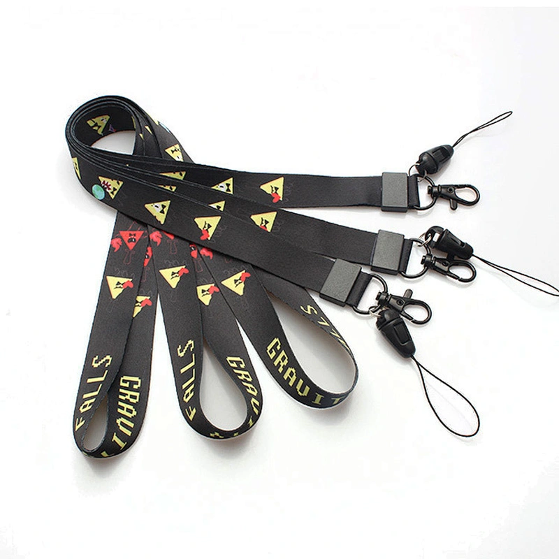 Promotional thick breakaway buckle custom sublimation neck strap
