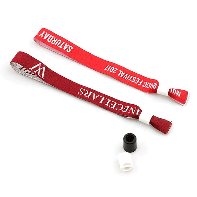 Popular wholesale festival items bracelet with woven design for event