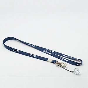 New arrival high quality custom jacquard rope woven lanyard