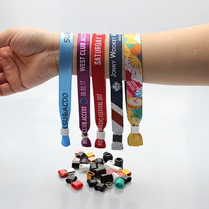 Boy and girl friendship bracelets as giveaway gift items