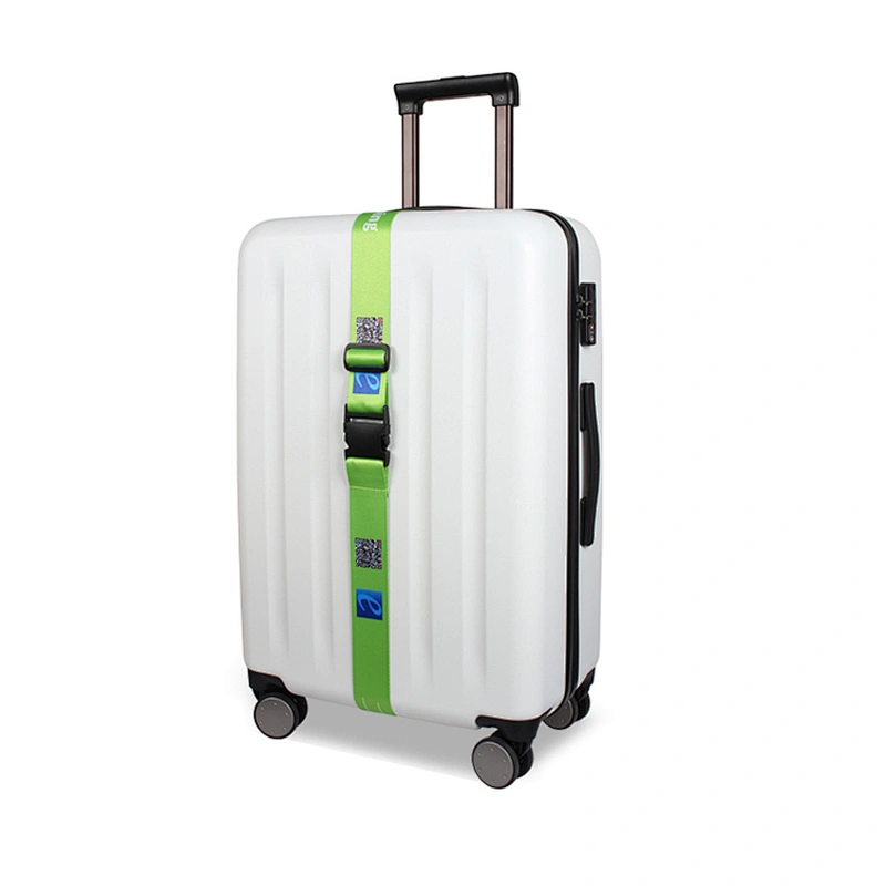 High quality travel luggage strap with black breakaway lock