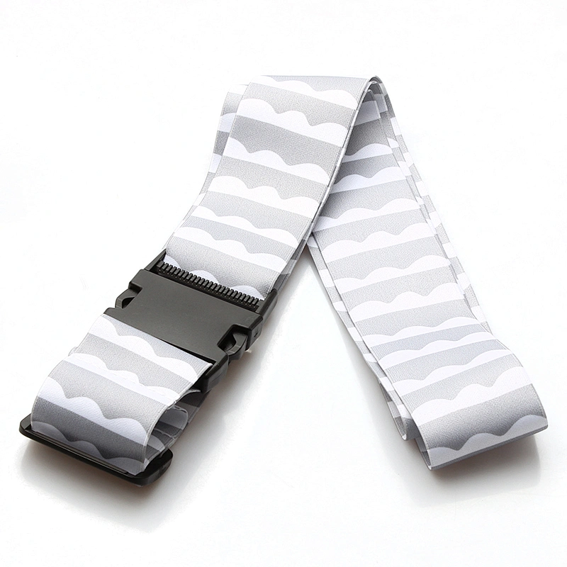 2019 best manufacturers selling luggage belt with plastic buckle