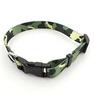Wholesale premium adjustable camouflage dog collar