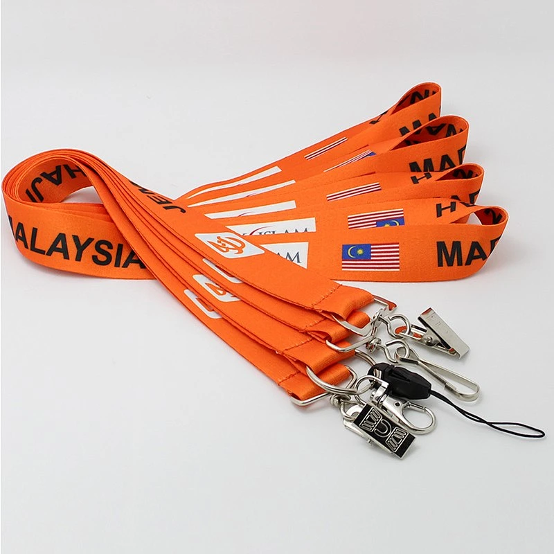 Custom cool fashionable key lanyards strap free design and sample
