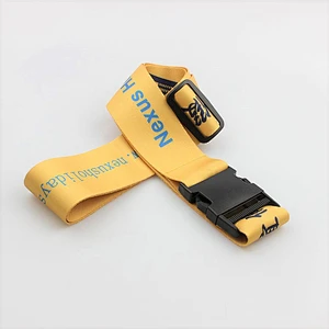 Custom 200 cm long durable cheap gait luggage belt for travel