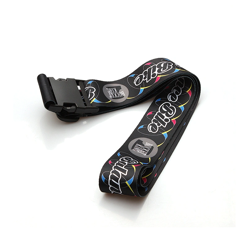 Adjustable luggage strap belt custom with suitcase travel accessories security lock