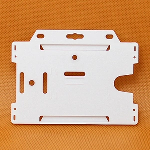 Factory newest promotional colour badge ID card holder with custom logo