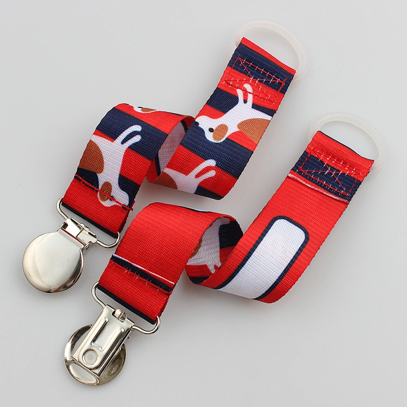 Cute design chain holder dummy baby pacifier clip
