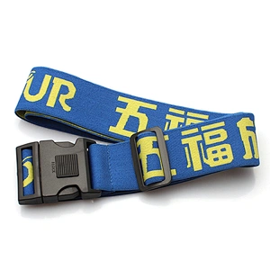 Low cost professional personalized elastic belt luggage strap