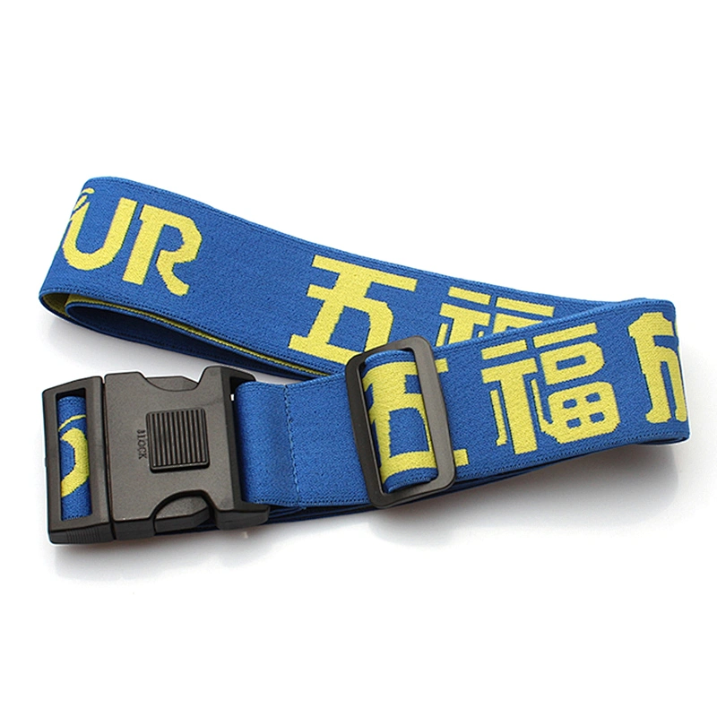 Low cost professional personalized elastic belt luggage strap