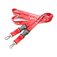 Fashion style polyester material customised personalized print lanyard