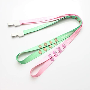 Pantone color custom logo sublimation lanyard