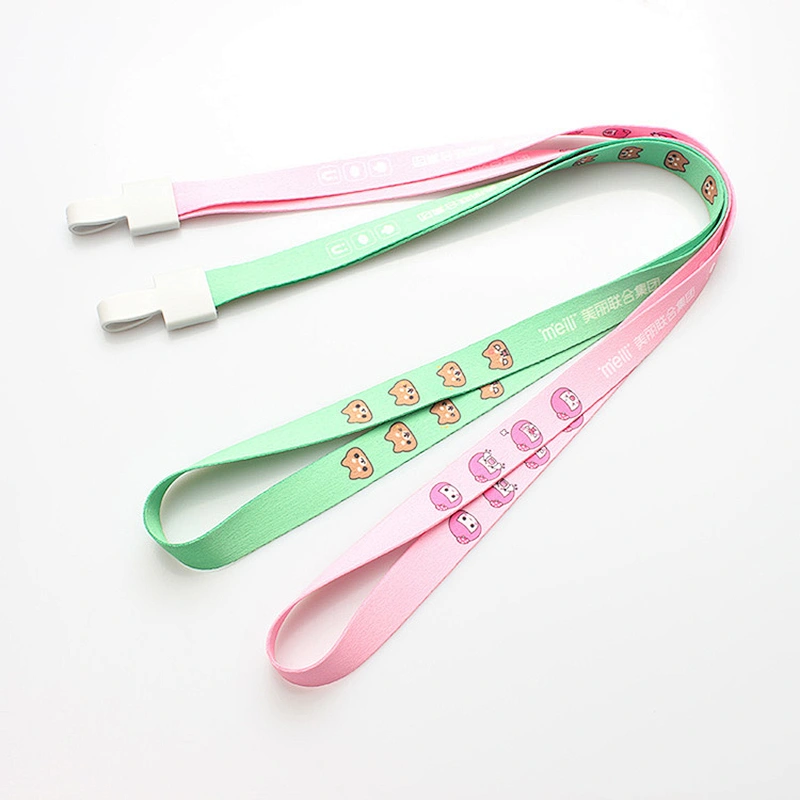 Pantone color custom logo sublimation lanyard