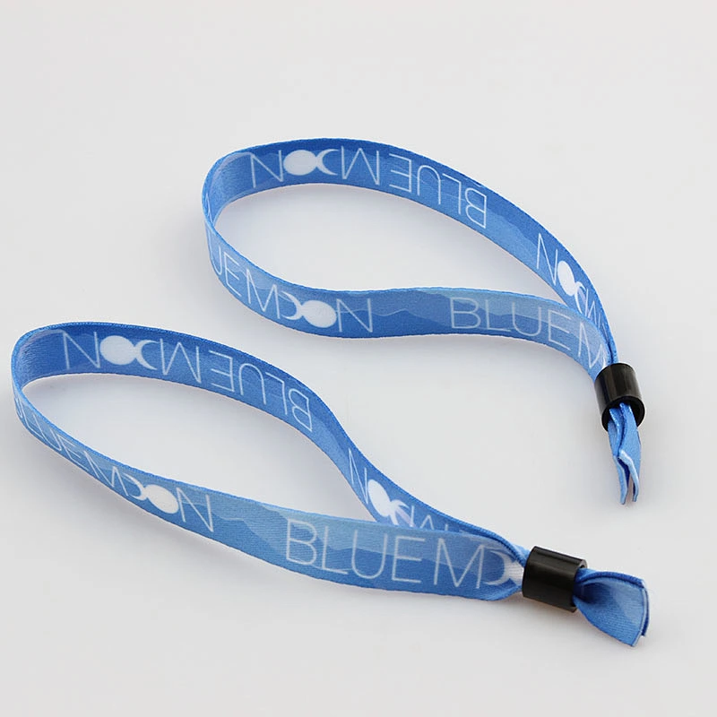 Latest trend cheapest custom party decoration wristband fabric bracelets