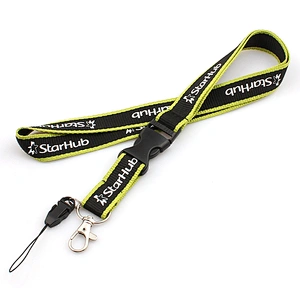 Silk screen printing custom durable mobile phone strap
