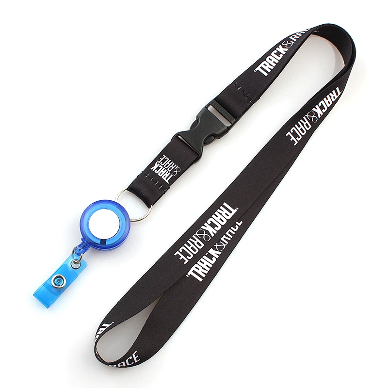 Factory Price Personalized Custom Printing Logo Ecofriendly Lanyards With Retractable Badge Reel