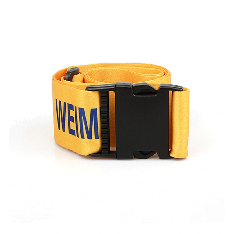 Sublimation suitcase belts luggage strap with release buckle