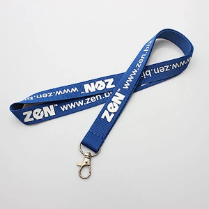 Eco friendly promotional custom durable lanyard metal hook